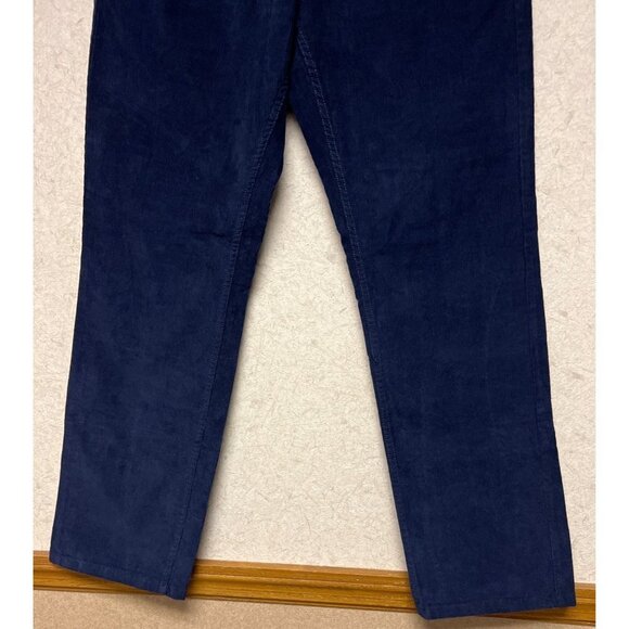 Brooks Brothers Blue Corduroy Pants Regular Fit Men's Size 32 - Picture 5 of 13